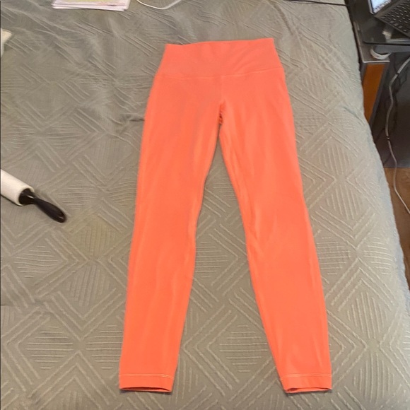 Lululemon Align Highlighter Coral Leggings size 6 - Picture 15 of 17
